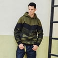 thumbnail image 2 of TBWYF Hooded Sweatshirt Men's Sports Sweater Long Sleeve Hoodies Pullover for Men Green S, 2 of 8