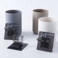 thumbnail image 3 of 2Pcs/set Wall-mounted Toothbrush Holder Organizer Environment-friendly Wall-mounted Toothbrush Holder Plastic Toothpaste Wash Cup Mug, 3 of 9