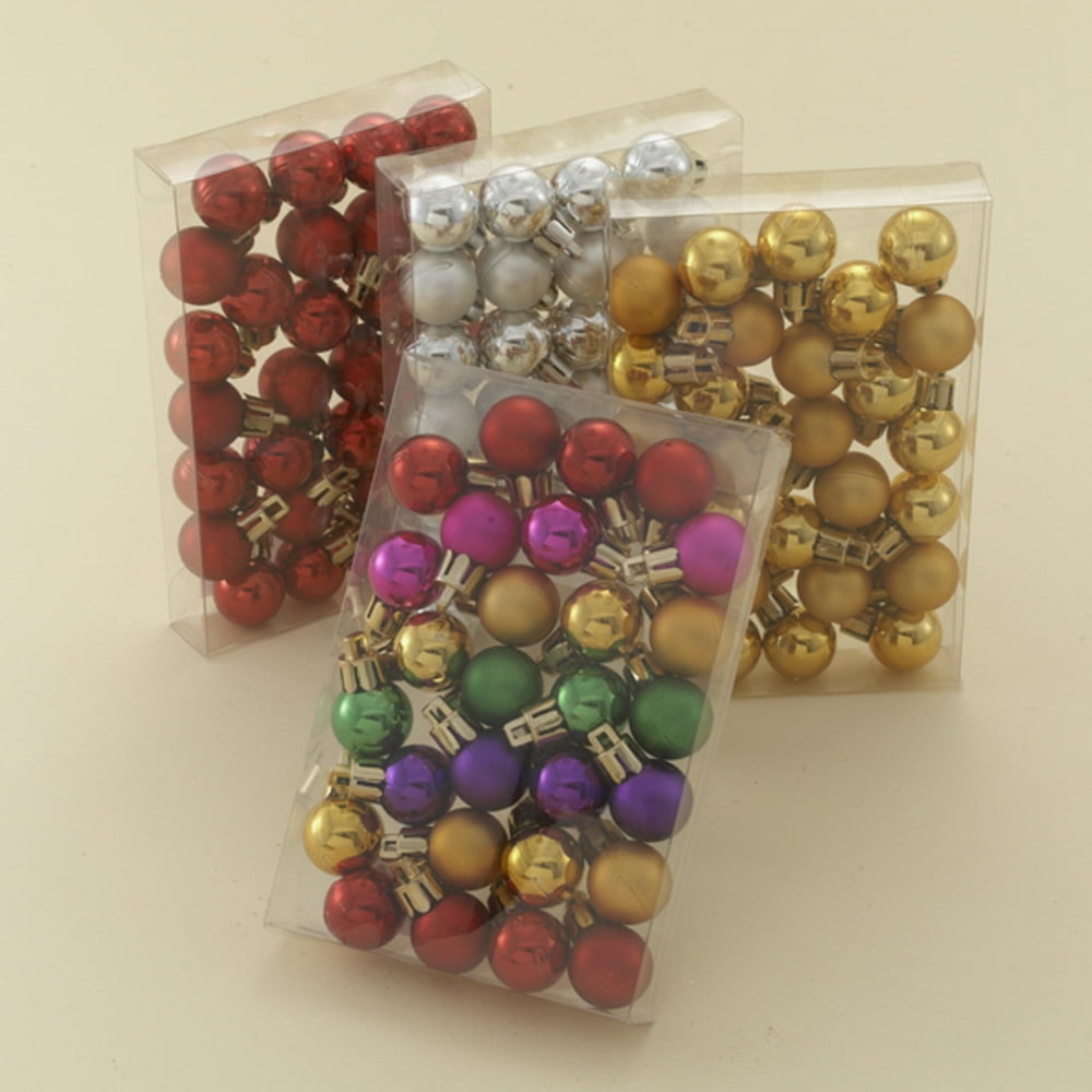 Club Pack of 1008 Miniature Shatterproof Christmas Ball ...