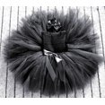 thumbnail image 4 of Robe Tutu Chat Noir Mignon pour Filles Bandeau Queue Nouée Robe Brésilienne Enfants Halloween Noël Cosplay Fête Ensemble de Robes, 4 of 6