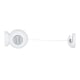 thumbnail image 1 of Tendedero Retráctil Home And Home Blanco 3.5M 8.5X6X14Cm, 1 of 2