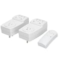 thumbnail image 2 of Prise de Courant Télécommandée, Interrupteur de Courant Électrique Intelligent Sans Fil ABS 1200W pour la Maison, 2 of 8