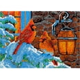 thumbnail image 1 of Rug Making Latch Hooking Kit | Winter Cardinals, 1 of 9