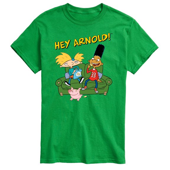 Hey Arnold! - Arnold, Gerald, and Abner - Men's Short Sleeve Graphic T-Shirt