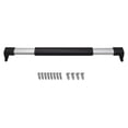 thumbnail image 1 of Mistaha RV Screen Door Handle Crossbar Grip, Aluminum and ABS Material, Black/Silver, Easy Installation, Stable Armrest, Lightweight Design, 1 of 6