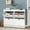 White, variant on TROPOW Large Shoe Storage Cabinet with 4 Flip Drawers,Slim Shoe Organizer with Wooden Legs,Freestanding Hidden Shoe Rack for Entryway,Hallway,Bedroom or Living Room