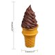 thumbnail image 1 of Crispy Ice Cream Model Artificial Food Model Fake Food Dessert Ice Cream Sample Props for Store Toddler Toy heqiyong LED, 1 of 2