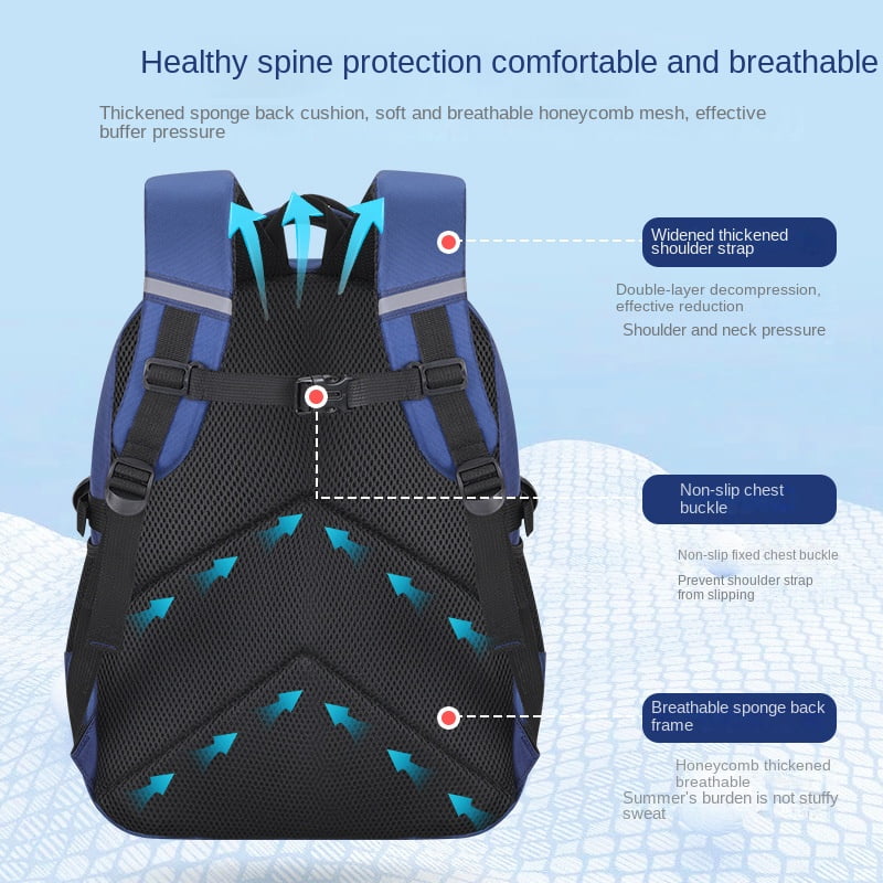 Backpack for Boys,Kids School Backpack ,Astronaut Lightweight Preschool Bookbag for Elementary Middle School(Black)