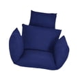 thumbnail image 2 of oshhni Egg Chair Cushion Easy to Install Chair Pad for Living Room Balcony Backyard Navy Blue, 2 of 9