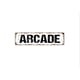 thumbnail image 1 of Letrero de metal rústico para calle o placa para puerta con nombre de Arcade. Tamaño: 4 x 16 pulgadas, 1 of 4