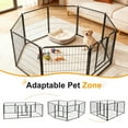 thumbnail image 5 of Hawsaiy 8 Panels 39.37" Height Dog Playpen, Foldable Pet Fence for Small to Large Dogs, Puppies & Small Animals, Indoor & Outdoor Use, 5 of 6