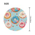 thumbnail image 3 of Disketp Colorful Donut Small Mouse Pad 7.9x7.9 Inches,Washable Round Mousepad for Office Laptop Computer,Non-Slip Rubber Base Mouse Pads for Wireless Mouse, 3 of 8