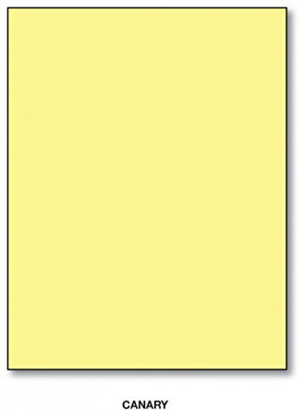Memo Sheets, 3 X 5 Inches, 500 Sheets Per Pack. (Canary)