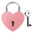thumbnail image 2 of Dioche Heart Lock, Lock Comfortable For Diary For Jewelry Box For Small Luggage, 2 of 7