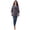 Navy Floral, variant on Women's Plus Size Karla Kurta Tunic