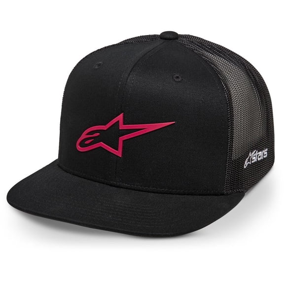 Alpinestars 3D Ageless Snapback Trucker Hat Black/Red