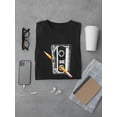 thumbnail image 3 of Cassette And Pencil T-Shirt Men -Smartprints Designs, Male 3X-Large, 3 of 4