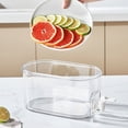 thumbnail image 3 of Drink Dispenser For Fridge, 4L Beverage Drink Dispenser With Faucet Lid Dual Filtration Water  Container Iced Beverage Dispensers  Containers For Party Daily Use, 3 of 8