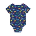 thumbnail image 2 of Rocae Dinosaurs Adventure for Baby Climbing Clothes Soft Baby Romper for Active Infants Comfortable and Breathable Crawling Jumpsuit Unisex Baby Outfit 6 Months, 2 of 8