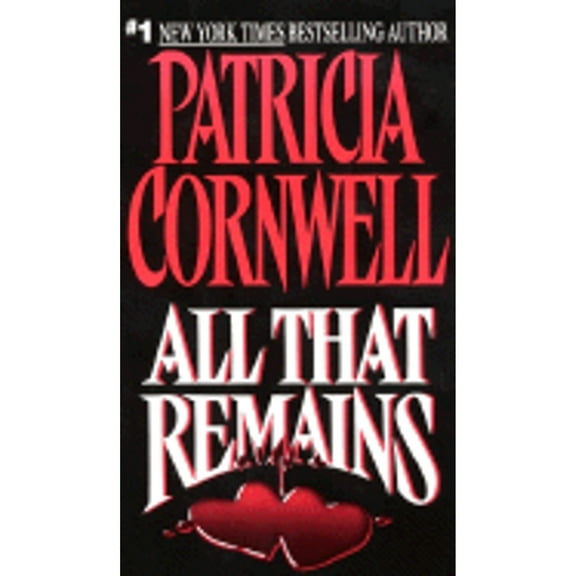 Pre-Owned All That Remains (Paperback 9780380718337) by Patricia Cornwell, McCarthy