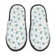 thumbnail image 1 of Fotbe Sea Turtle Pantuflas Peludas para Mujer con Estampado, Zapatillas de Peluche, Zapatos de Invierno para Casa, Uso Interior y Exterior-Large, 1 of 8