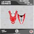 thumbnail image 3 of Kalair GFX Graphics Kit for Kawasaki KLX110 (2010-2023) Lethal Series, 3 of 5