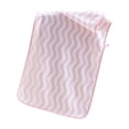 thumbnail image 2 of WDOBM Reusable Washcloths, Unisex Striped Coral Fleece Bath Hair‑Drying Towel, Highly Absorbent Quick Dry Machine Washable, Lightweight Sport Towels for Travel Fitness, 2 of 6