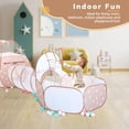 thumbnail image 3 of Tienda de campaña para niños SISTICKER 3 en 1, túnel de bolas, 3 of 7