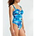 thumbnail image 3 of Too Hot To Handle Shirred Underwire One-Piece Swimsuit, 3 of 4