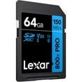 thumbnail image 3 of Lexar 64GB High-Performance 800x PRO UHS-I SDXC Memory Card (BLUE Series), 3 of 5
