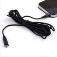 thumbnail image 4 of Iaukyu 10ft 3 5mm Jack Female to Male Headphone Stereo Audio Extension Cable Cord, 4 of 6