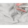 thumbnail image 3 of American Soft Linen Luxury 4 Piece Washcloth Set, 100% Cotton Turkish Washrags and Washcloths, Silver Gray, 3 of 5