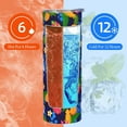 thumbnail image 4 of Colorful Tropical Fruit Tumbler with Straw and Lid, 20 OZ Reusable Stainless Steel Vacuum Insulated Tumbler Water Cup for Coffee, Tea, Beverages, Travel Tumbler for Car, 4 of 5