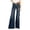 Dark Blue, variant on Womens High Waisted Wide Leg Jeans Classic Washed Denim Trousers Comfortable Stretchy Casual Long Pants for Daily Work Trouser Jeans for Women