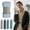 Light Blue, variant on 1PC 4 in 1 Travel Bottles for Toiletries, TSA Approved Silicone Travel Containers, Leak Proof Refillable Toiletry Containers for Shampoo Conditioner Lotion Body Wash (2oz, Light Blue)