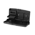 thumbnail image 1 of Generic Foldable Black Plastic Car Backseat Cup Holder and Tray Organizer (Large Size), 1 of 7