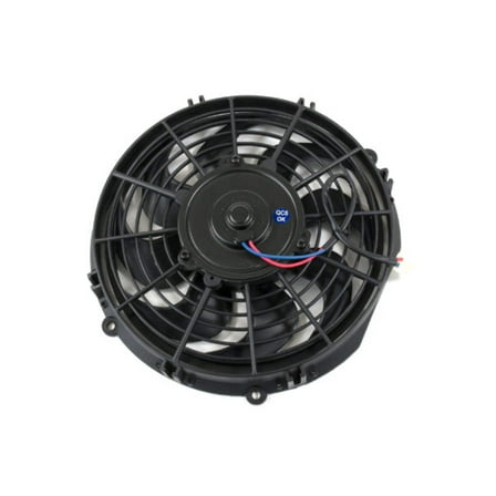 Pro Series Universal S-Blade 10" Black Radiator Push Pull Cooling Fan