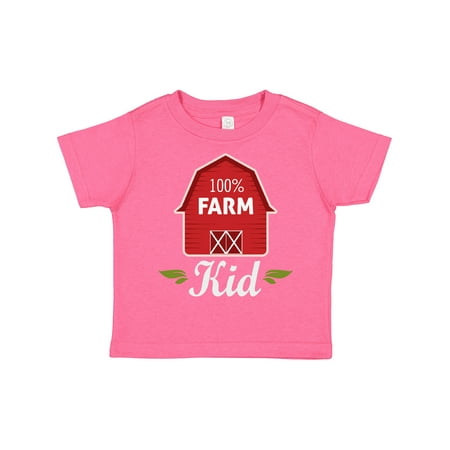 

Inktastic 100 Percent Farm Kid Gift Toddler Boy or Toddler Girl T-Shirt