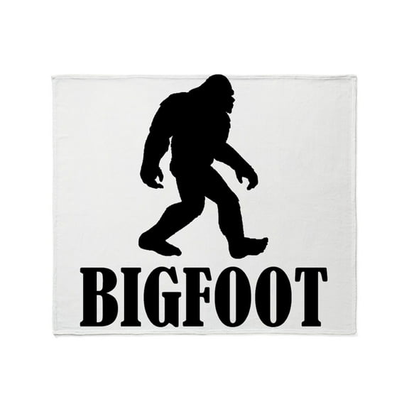 CafePress - Bigfoot Throw Blanket - Soft Fleece Throw Blanket, 50"x60" for All Ages