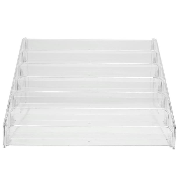Expositor de acrílico desmontable para guardar pintalabios y esmaltes de uñas