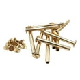 thumbnail image 4 of 10Pcs Golden Book Screws Stud Rivets Belt Bolts Screws Studs Rivets, 10x40mm, 4 of 8