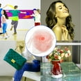 thumbnail image 4 of Uxcell 24Pcs Dance Scarves 24" x 24" Juggling Scarves for Play Magic Music Coral Pink, 4 of 4