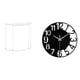 thumbnail image 1 of Mesita de noche de acrílico,Mesa auxiliar de acrílico transparente Mesa auxiliar transparente en capas,Reloj de pared grande,Reloj de pared acrílico silencioso moderno,Reloj de pared grande, 1 of 8