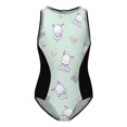 thumbnail image 5 of Pochacco Girls One Piece Swimsuits Hawaiian Summer Swimwear Beach Bathing Suit Outfits, 5 of 7