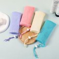 thumbnail image 5 of Bolsa para jabón Doromy, paquete de 10, bolsa de malla exfoliante con cordón, 5 of 5