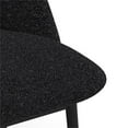 thumbnail image 2 of Pemberly Row Boucle Upholstered Seat and Back Side Chair (Set of 2) in Black, 2 of 7