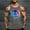 #45Dark Gray, variant on Men's Sleeveless Tank Mens Workout Gym Slim Fit Tops Scoop Neck Tank Halloween Printed Personalized Fashion T-Shirt