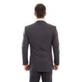 thumbnail image 3 of Mens Two Button Ultra Slim Fit Tone On Tone Notch Lapel Suit, 3 of 4