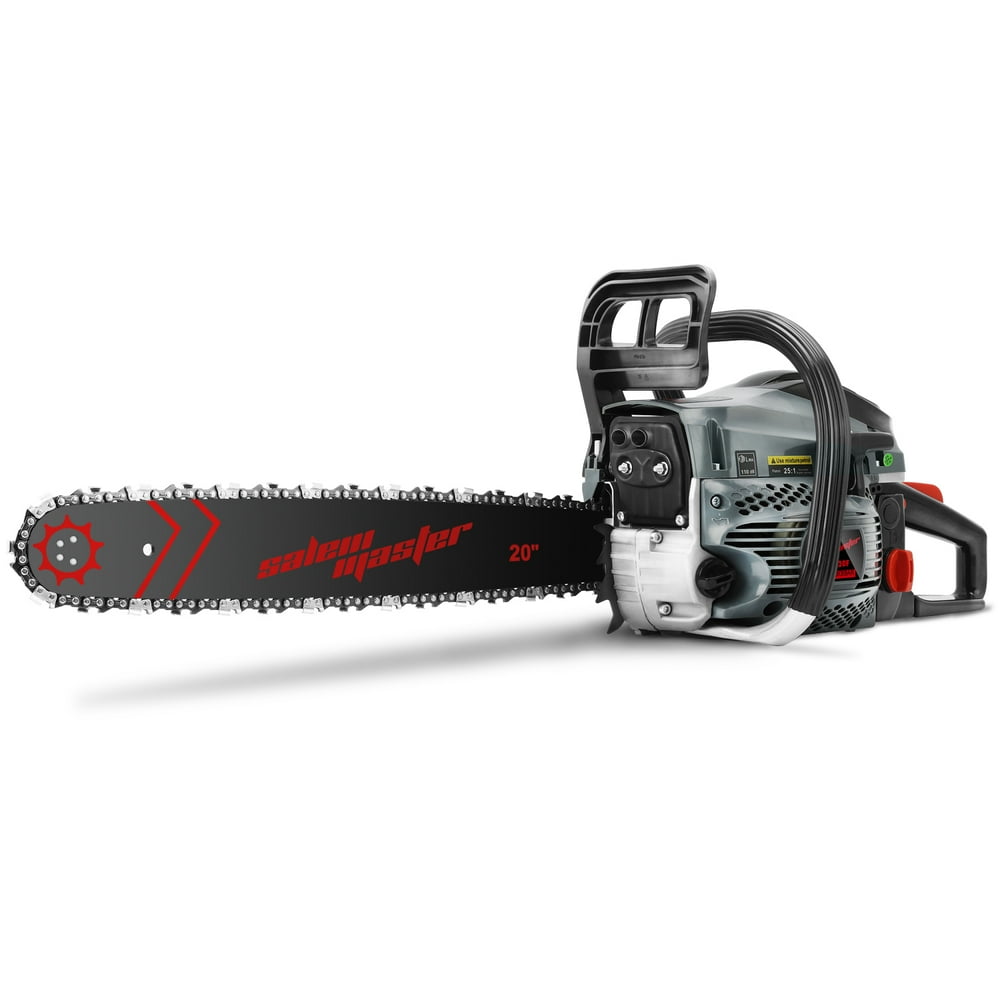 SALEM MASTER Gas Chainsaw 20 Inch, 62CC 2Cycle Chainsaw, Gas Powered