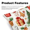 thumbnail image 2 of Christmas Chair Pillow Covers Set of 2 Throw Pillow Decorative Pillows Velvet with Unique Patterns for Various Occasions - Available in 16x16, 18x18, and 20x20 Inches, 2 of 6